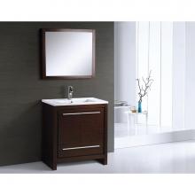 Adornus ALEXA-30-WEN-C - Alexa Vanity, Wenge, 30''x18''